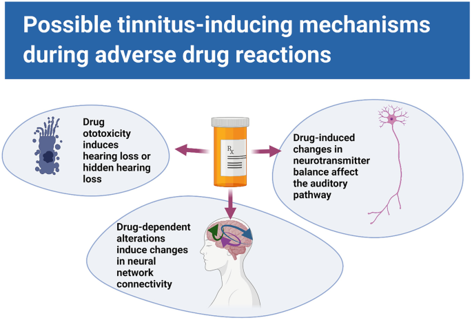 medications can induce both tinnitus and dizziness