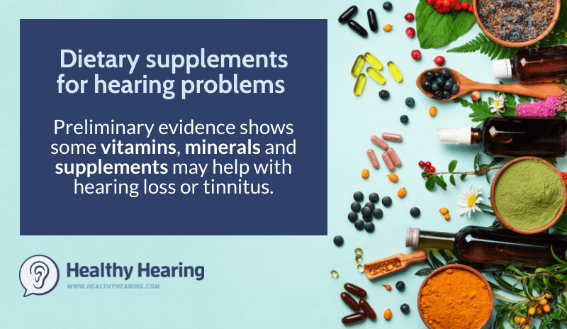 Natural Supplements for tinnitus