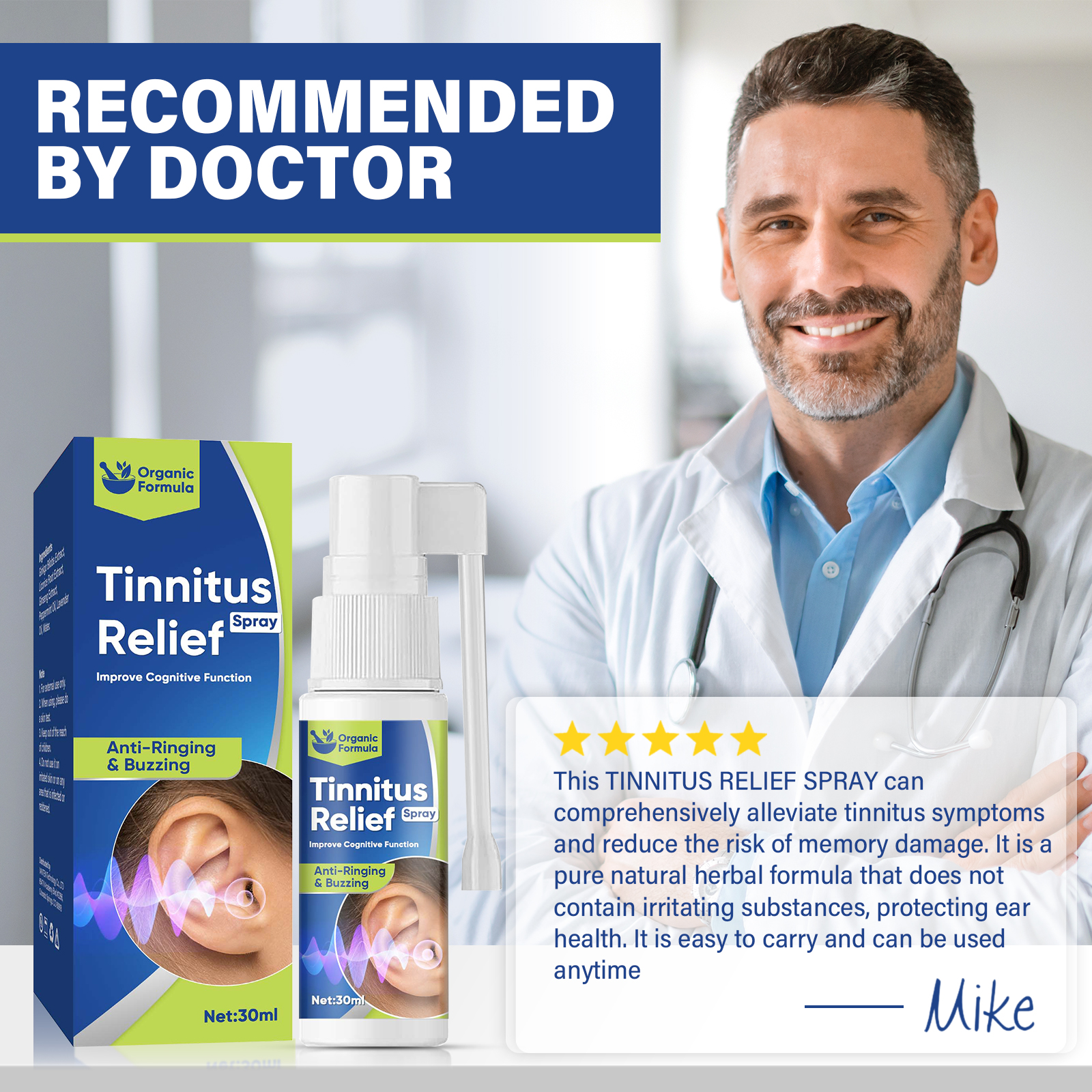 What Medical Experts Say About Tinnitus Sprays
